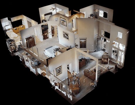 3D virtual tour icon